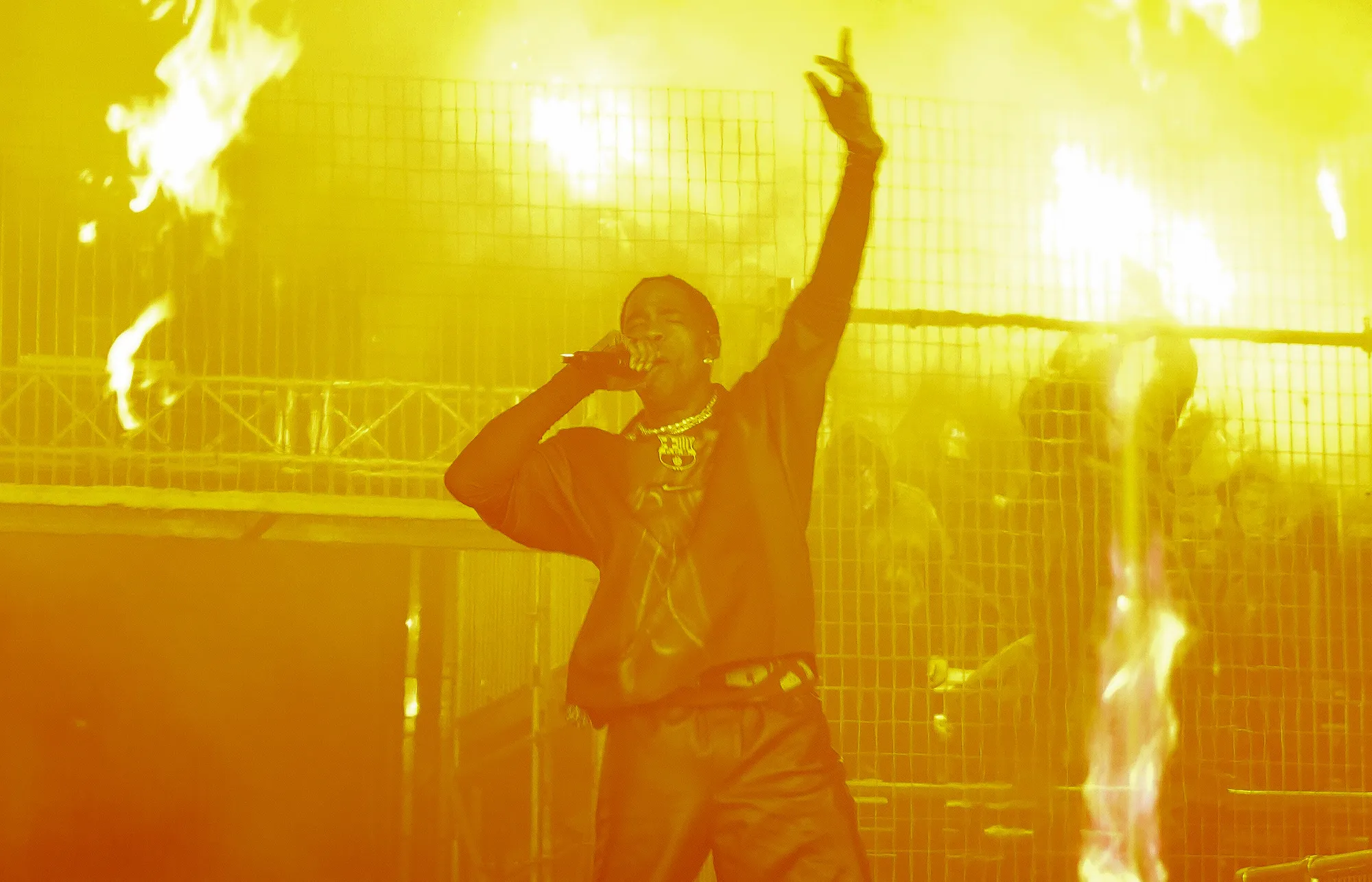 Travis Scott incendia Barcelona